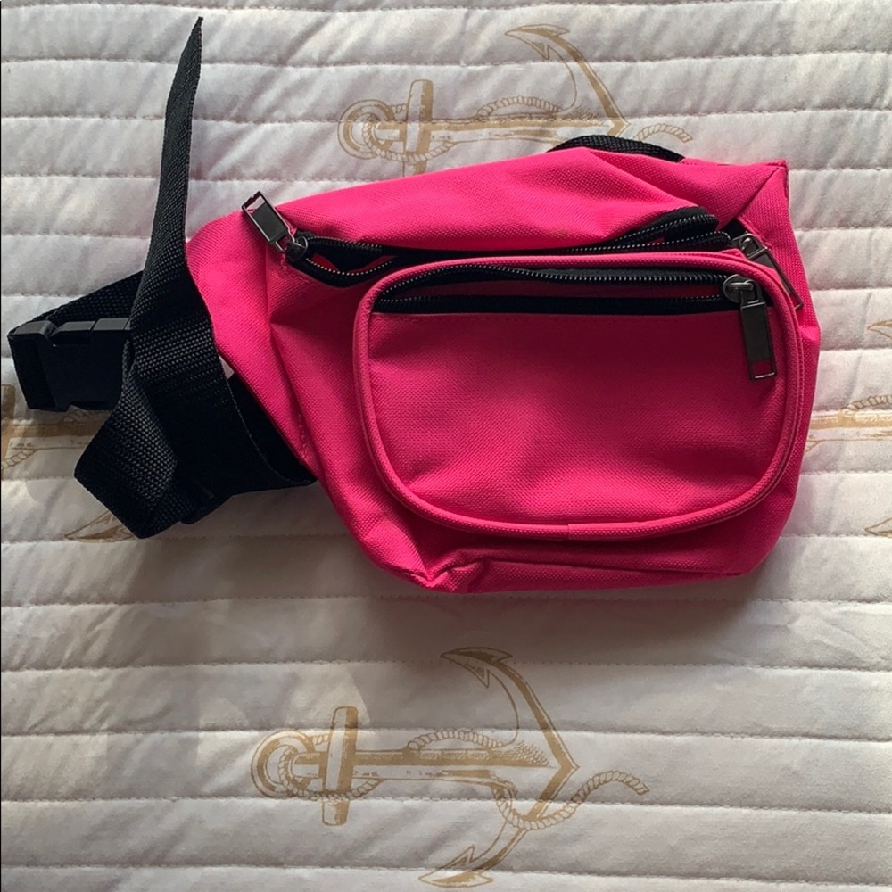 Pink fanny pack